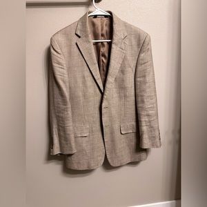 Jos A Bank Tan check sport coat